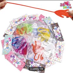 Valentine’s Day 28 Pk Sticky Hands Set With Cards