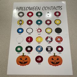 Halloween Lenses