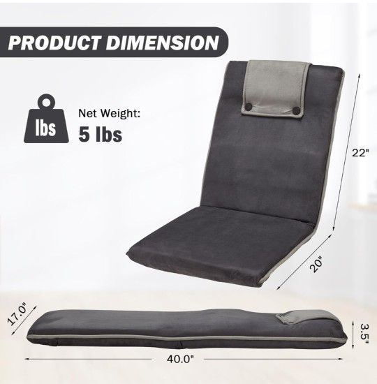 Floor Chair With Back Support
