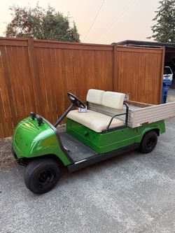 Gas golf cart