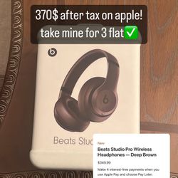 Beats Studio pro headphones 