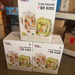 Dinosaur Claw Machine Toy for Kids with Prizes – Electronic Candy Grabber Game, Ages 3–8