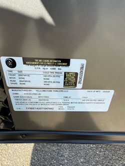 Trailer enclosed 7 x 14 polycore Atlantic Cargo