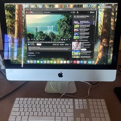 Apple iMac 21.5" Retina 4K - 3.6GHz i3, 8GB RAM, Radeon Pro 555X - used-please see pics