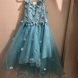 Blue Girls Dress