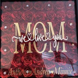 Mothers Day : Paper Flower Shadow Boxes For Birthdays Etc