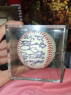 Baseball signed