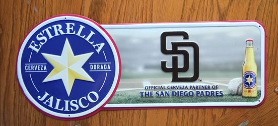 Padres Metal sign