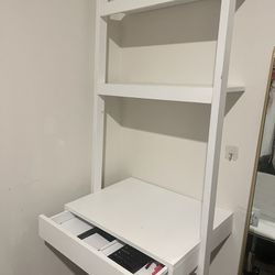 Crate And Barrel Leaning Wall Desk 