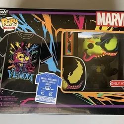 Target Exclusive Venom Funko Pop with Shirt