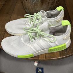 US Size 10 1/2 Adidas White 