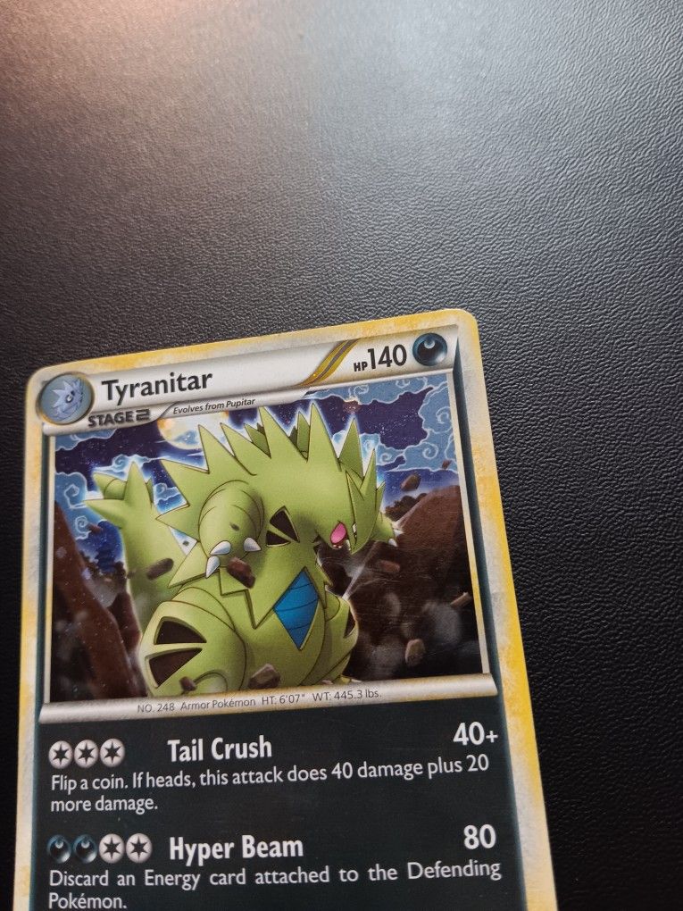 Pokemon Card Tyranitar # 26