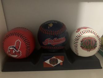 McDonald’s Cleveland Indian baseballs