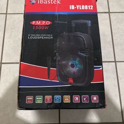 I Bastek Two Way Portable Loudspeaker