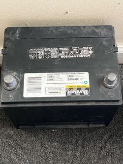 Duralast gold top post battery