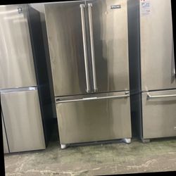 Viking French Door Refrigerator Stainless Steel