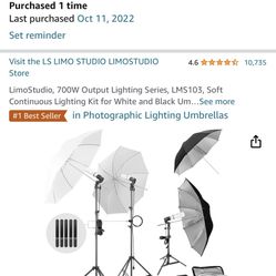 Photo Lighting Brand New Never Used