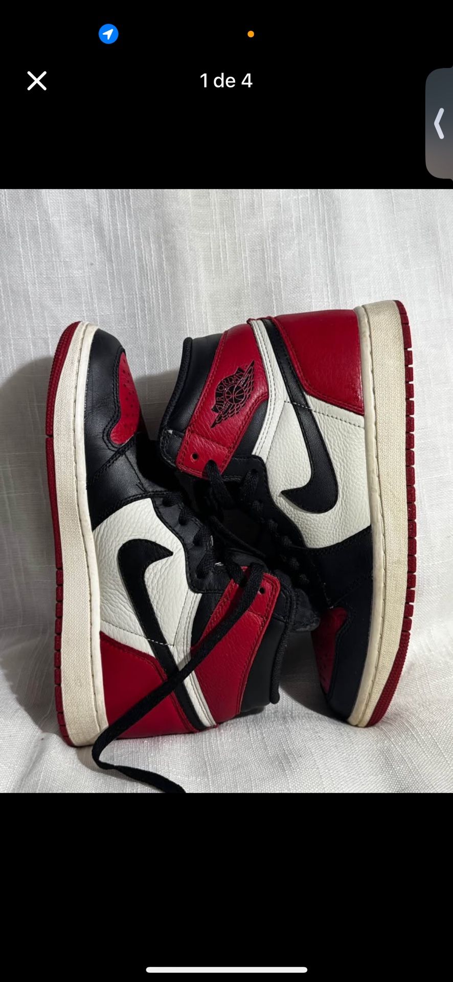 Air Jordan bred toe