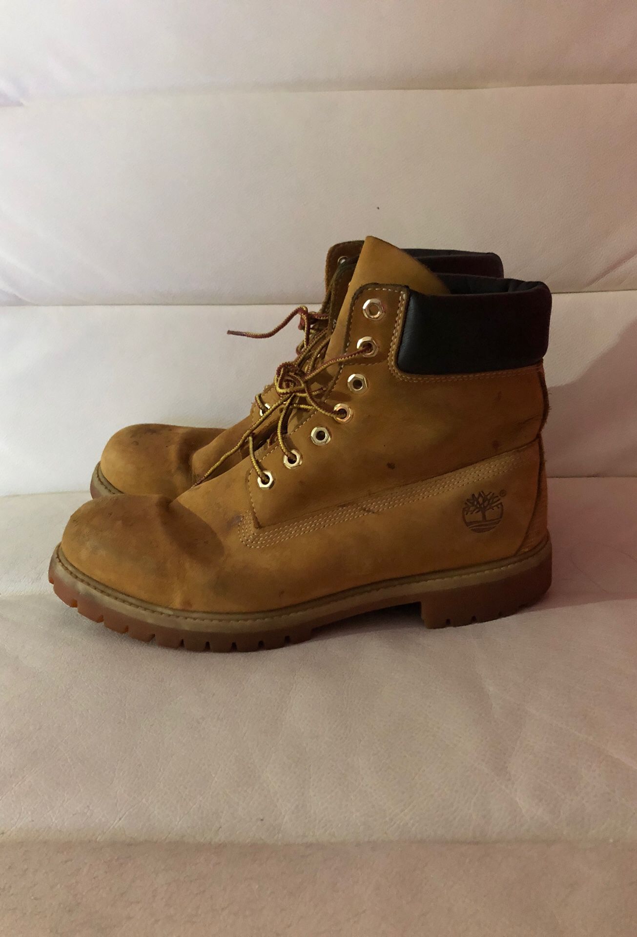 Timberland work boots (used) looking for new home