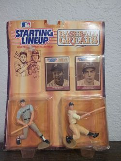 Starting Lineup figures Mickey Mantle Joe DiMaggio