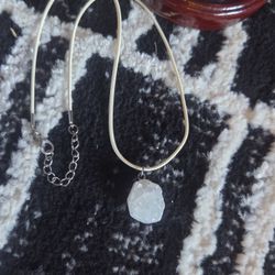 Handmade Crystal Quartz Pendant Necklace