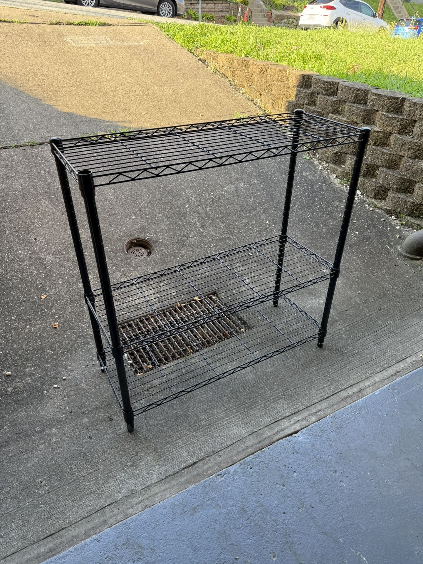 Metro Rack black 3ft