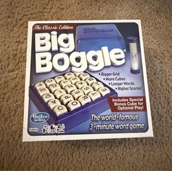 Big Boggle Game