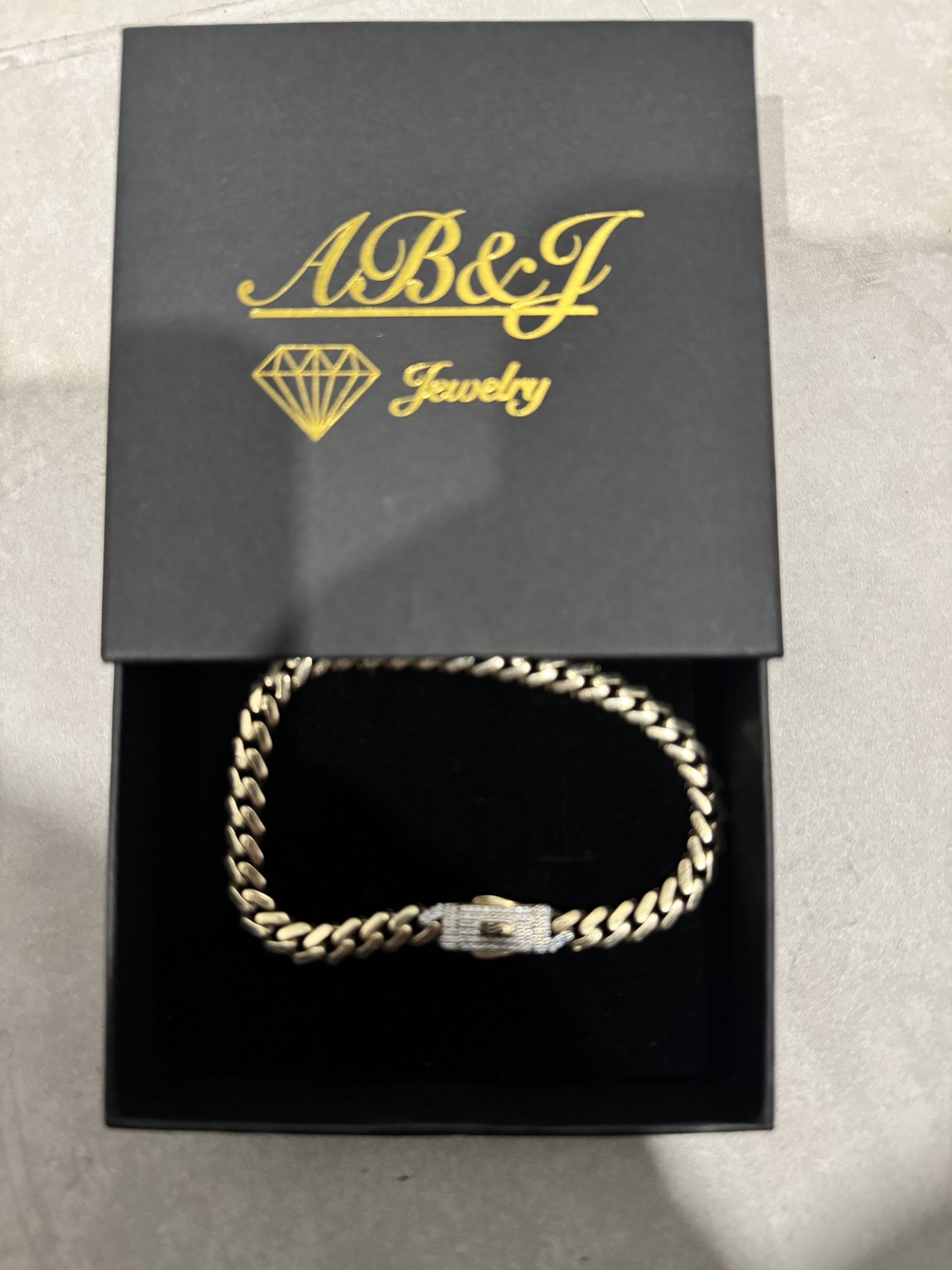 14k Monaco Bracelet