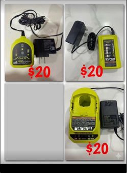 Ryobi 18V ONE+ and 40V Lithium-Ion Battery Chargers – Used Like New