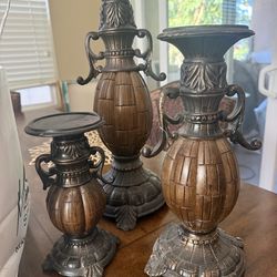 Candle holder set
