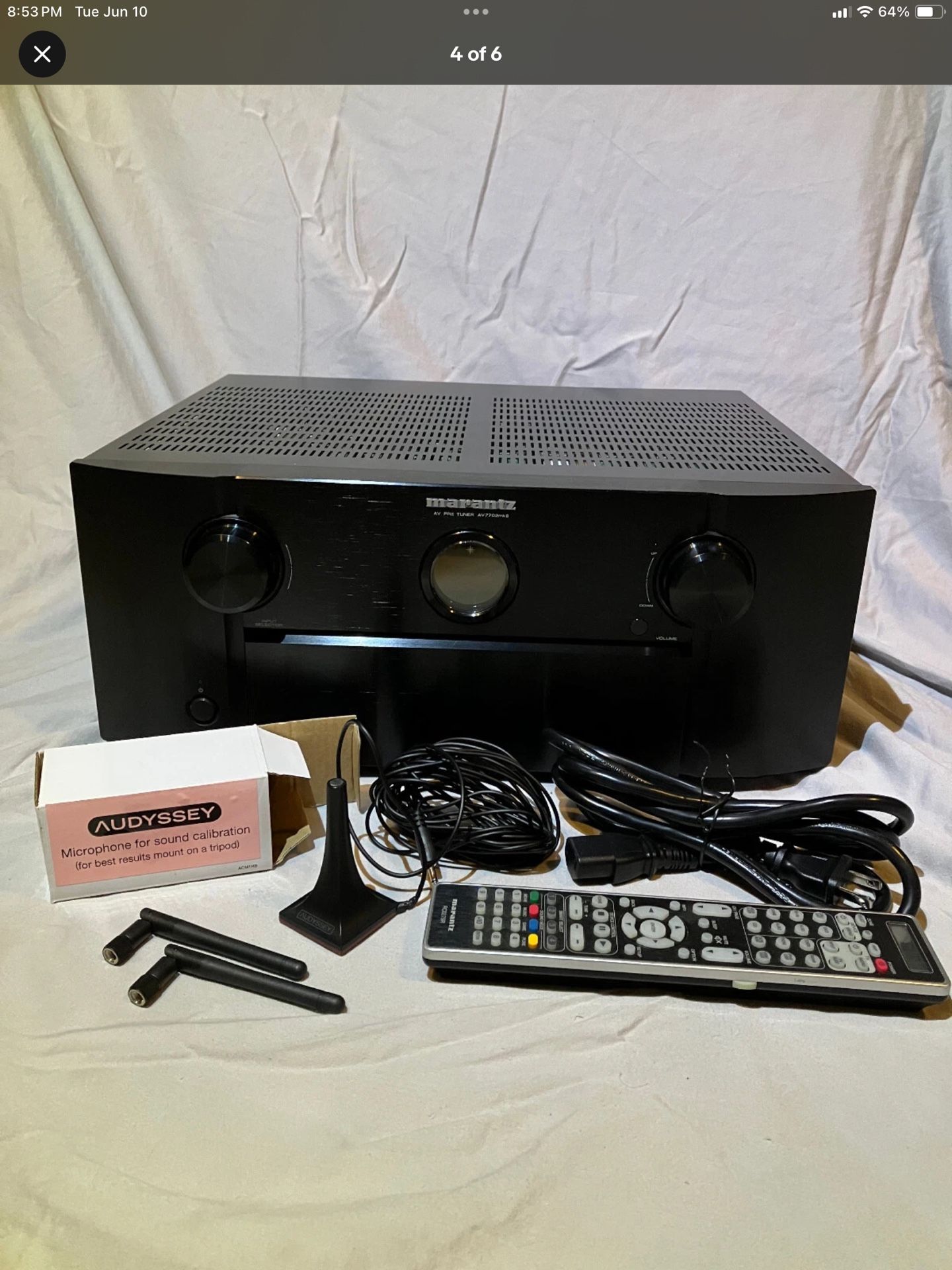 Marantz AV7702 Surround Sound Preamp Processor