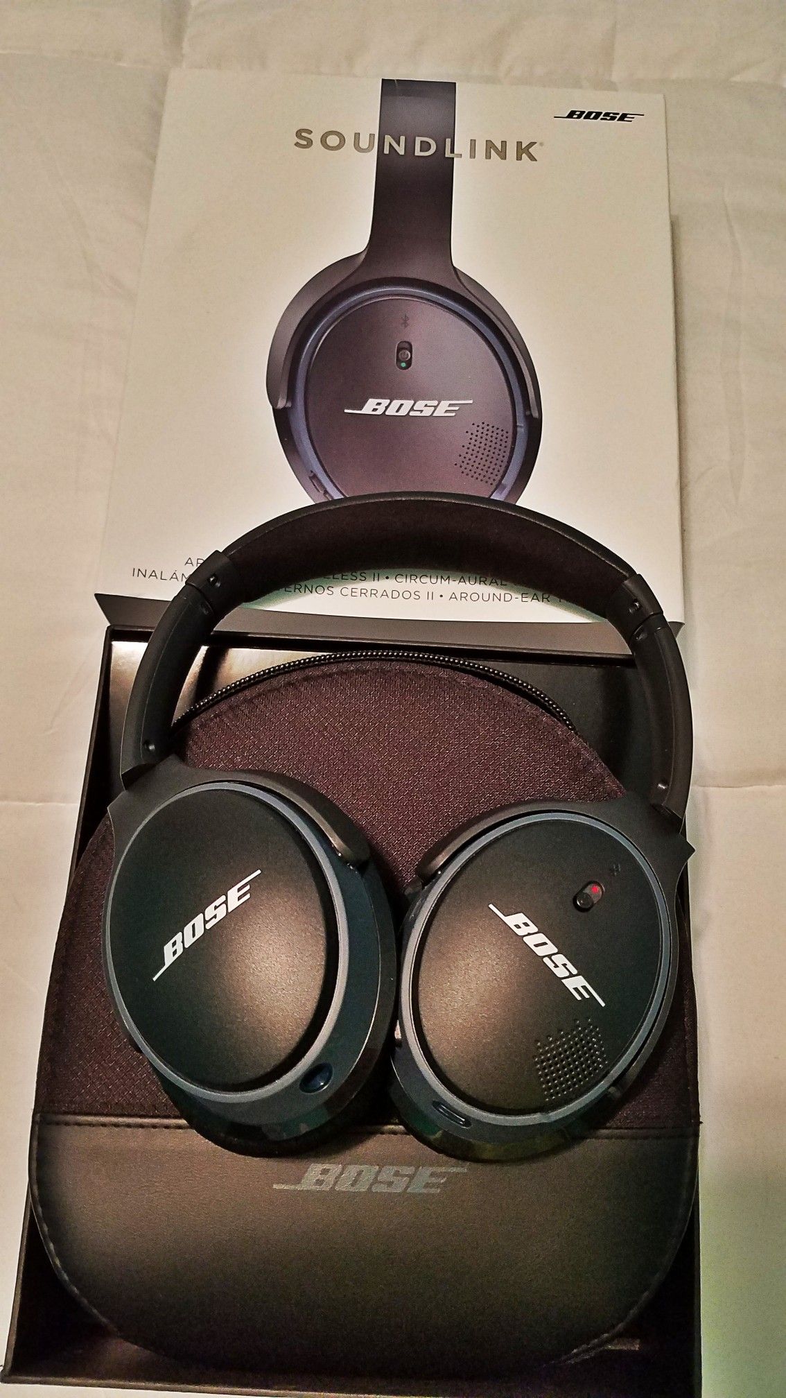 Bose Soundlink Wireless Headphones