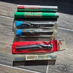 Lot of industrial drill bits