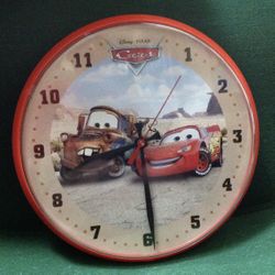 Disney Cars Clock. MAKE OFFER. Transformers, Hot Wheels, Dinosaurs, Skylanders, Stuffed Animals, LEGO, Corvette Car Bed, Twin. Toys.