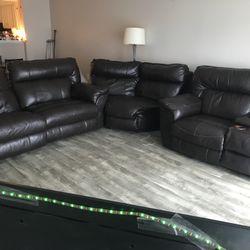 Leather Sectional Couch