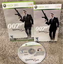 James Bond “007 Quantum of Solace” Xbox 360 Video Game