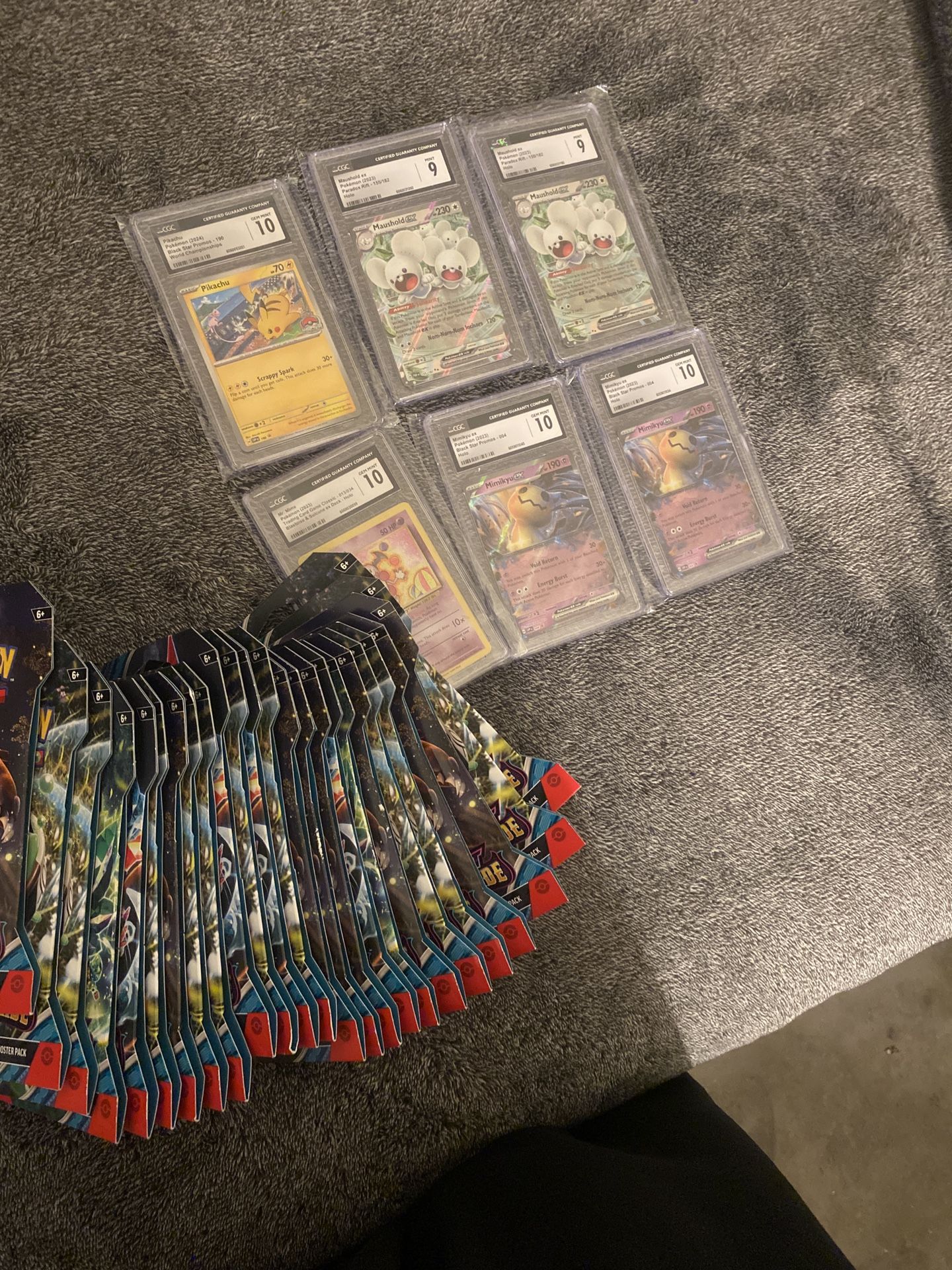 Selling Pokémon Boosters And Graded Cards Lmk
