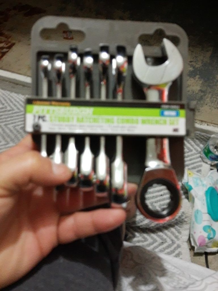 Stubby Pittsburgh Wrench Combo 7 Pc