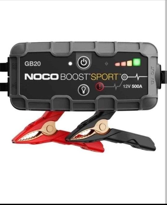 NOCO Genius GB20 Boost Sport 500A UltraSafe Lithium Jump Starter