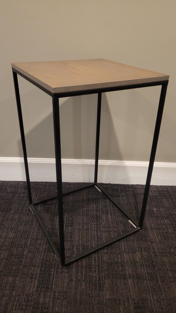 Beautiful Weathered Light Gray Wood Side Table Plant Stand Target