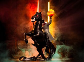 NEW Disneyland Headless Horseman Light-Up Popcorn Bucket