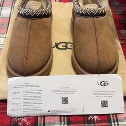 NEW Women’s Ugg Tasman Slippers in Chestnut Size 6