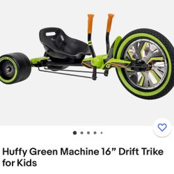 Huffy Green Machine Tricycle 