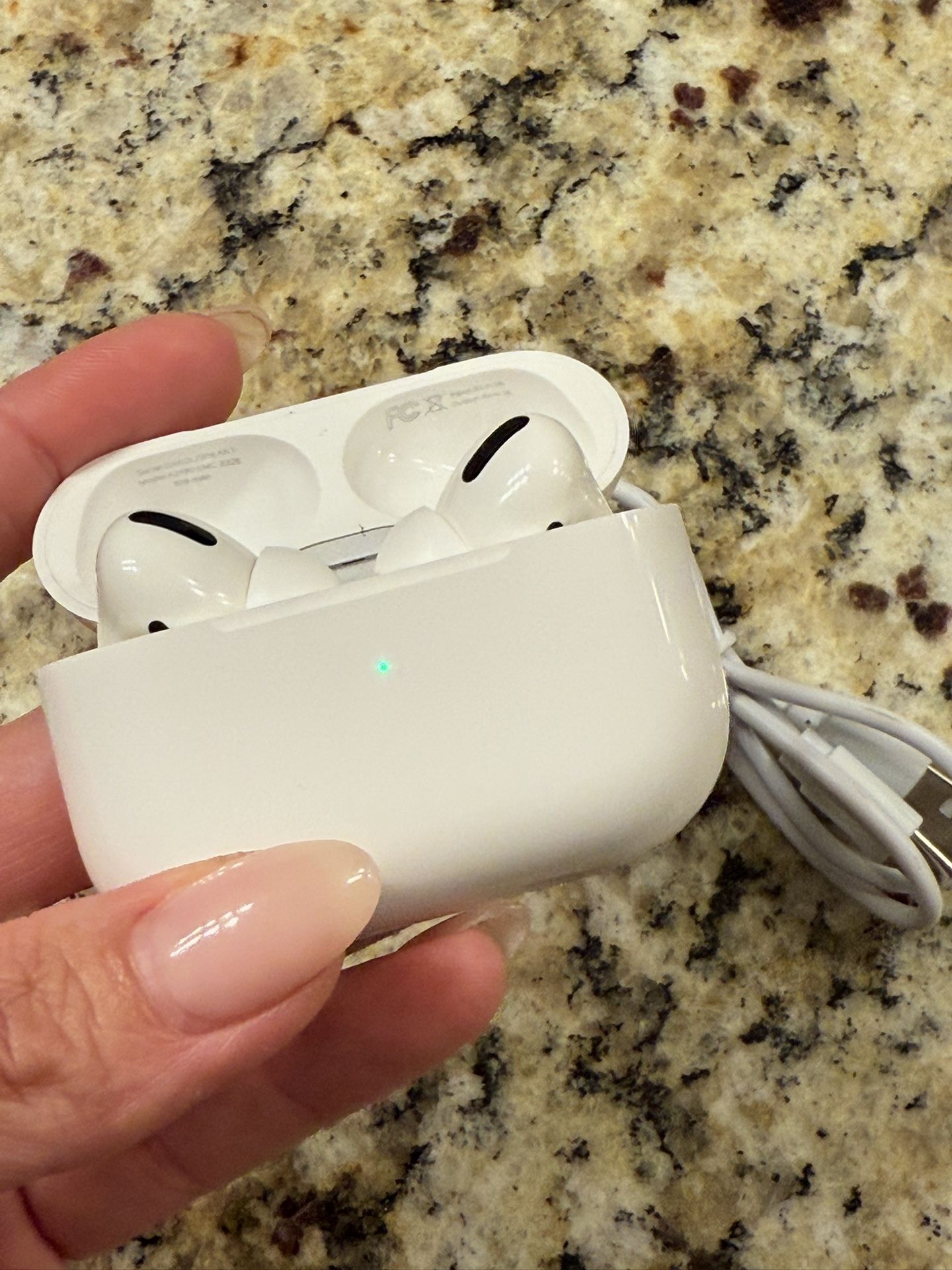 AirPod Pro With Wireless Charging And Charging Cable