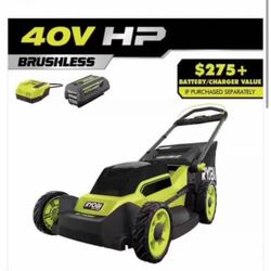 Lawn Mover Ryoby 40volt Self Propelled Batería Y Cargador