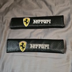 Ferrari seat belt cover