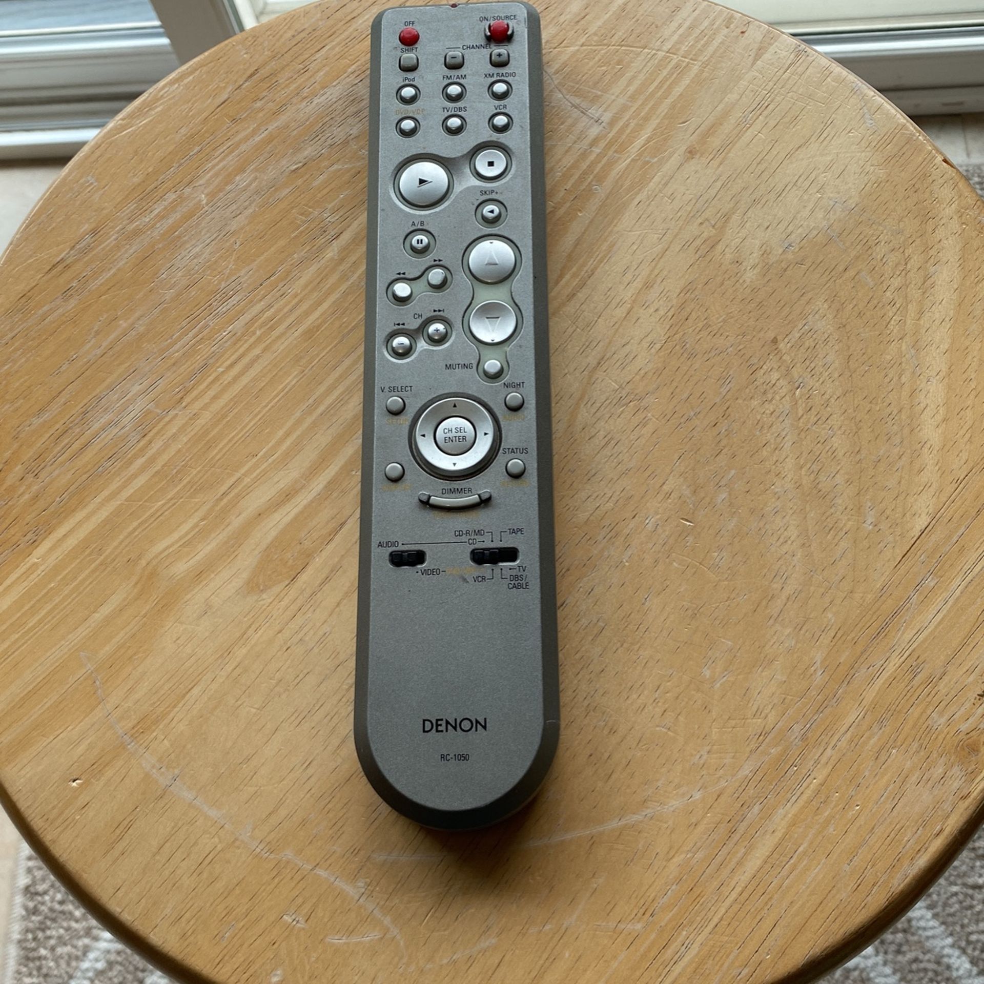 Denon RC-1048 Remote AV Receiver RC-1050 RC-1046 RC-1043 Multi Zone