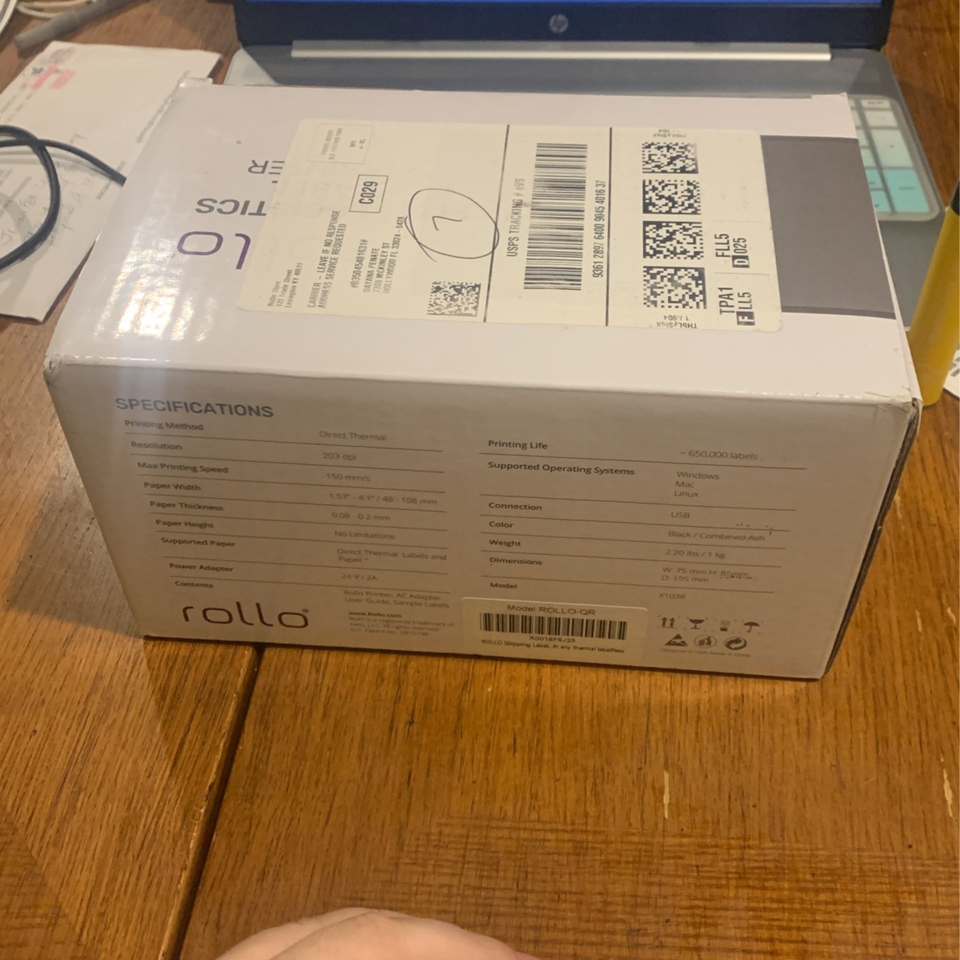 Rollo Printer