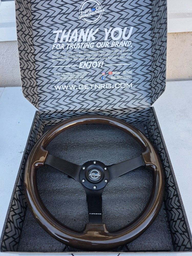 Nrg Innovations Deep Dish Steering Wheel Volante Universal