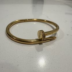 Cartier Nail Bracelet Cartier Juste un Clou Bracelet Gold And Diamond 